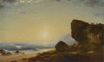 Kust, 1861 door John Frederick Kensett